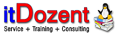 Logo: itDozent * Service + Training + Consulting